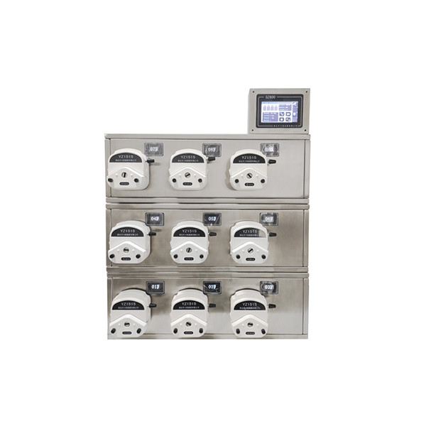 Intelligent peristaltic pump filling system GZ600